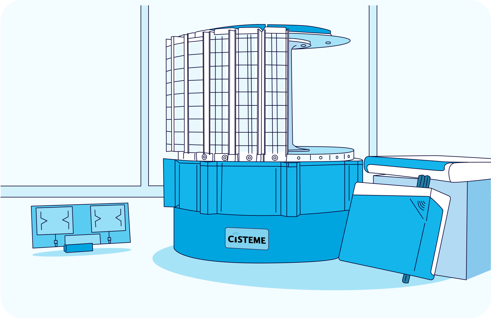 background illustration Cisteme